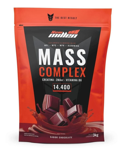 Mass Complex - 3000g Refil Chocolate - New Millen
