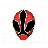 Planos Casco Power Ranger Red Samurai + Espada 