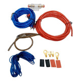 Kit De Cables Audio Y Sonido Amplificación Para Auto Numer 8