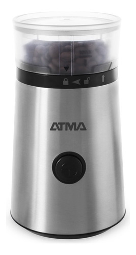 Molinillo De Cafe Atma Mc8141 60gr Acero Inox 150w Semillas