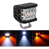 1 Exploradora Led Rompe Niebla+strober 7500lm Moto/carro 