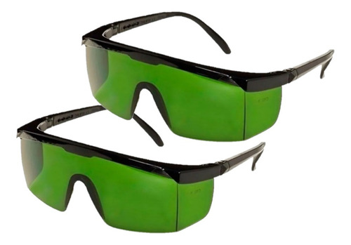 Par Óculos De Proteção Contra Raio Laser E Luz Pulsada