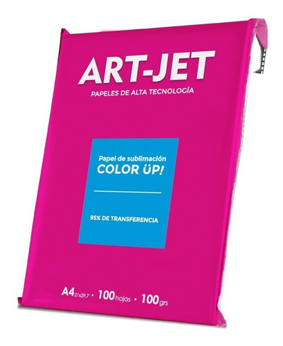 Papel Para Sublimar Específico A4 Art-jet® 100 Hojas.