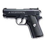 Pistola Colt Defender, Full Metal, 500 Balines +2 Co2, Etk 