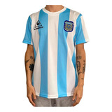 Camiseta Argentina 86 Maradona Retro Campeón México 1986