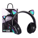 Audífonos Rgb Para Oreja De Gato Bluetooth 5.0 Bass Noise