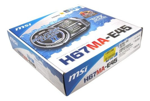 Mother 1155 Msi H67ma-e45 2/3ra Sata6 Usb3.0 Hdmi No Envio