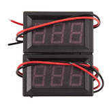Voltímetro Digital De Panel De Voltaje De 5 V A 120 V, 2 Uni