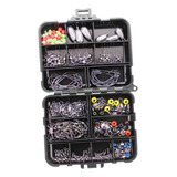 1 Full Set Of Fishing Accessories With Box 160pcs