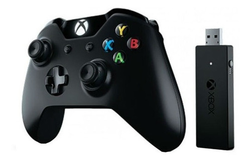 Joystick Microsoft Wireless Negro Para Xbox One Y Pc