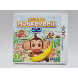 Capa Super Monkey Ball 3d Original Para Nintendo 3ds 