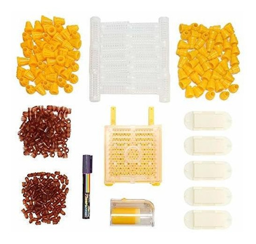 Apicultura - Aunmas - Kit De Abejas De Plástico Para La Cría