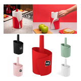 Suporte Porta Papel Toalha Para Mesa Cozinha Uz Várias Cores Cor Vermelho