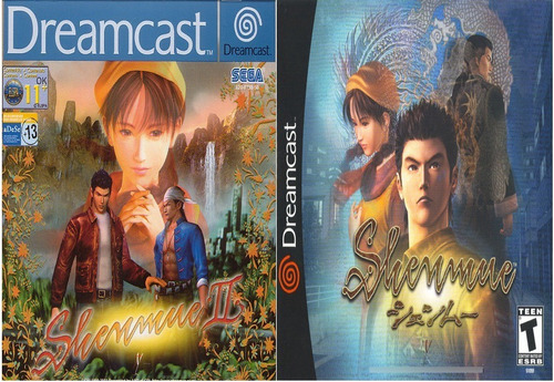 Shenmue 1 E Shenmue 2 Dreamcast Patch Selfboot Capa No Cd