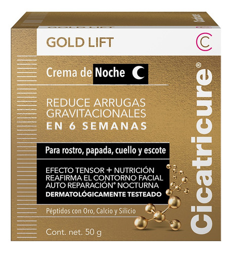 Cicatricure Gold Lift Crema Noche Antiarrugas 50g. 