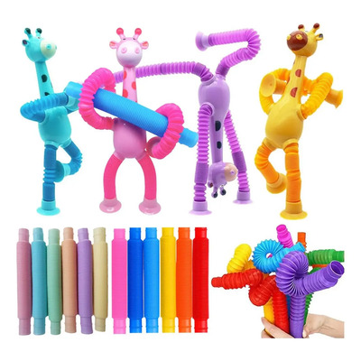 16pz Juguete Descomprimir Con Ventosa Telescópica Para Niños Color Deer Style | MercadoLibre