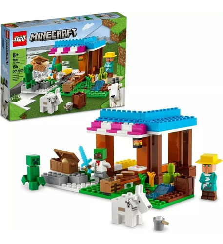 Lego Minecraft La Pasteleria # 21184 Orig. Replay