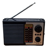 Radio Am Y Fm, Panel Solar, Linterna, Lector Usb, Sd, Rd-219