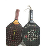 Set Dos Paletas Padel 45 X 23 X 1,5