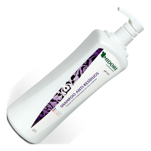 Shampoo Antiresiduos Limpeza 1 Litro Midori Profissional