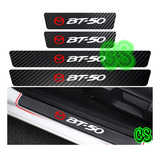 Sticker Adhesivo Cubre Zocalo Bt-50 Fibra Carbon Protector