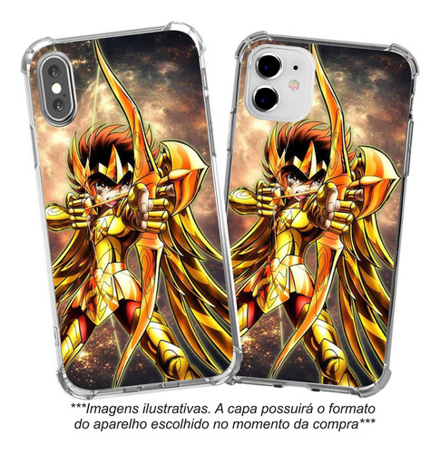 Capinha Capa Case Cavaleiros Do Zodiaco Cdz13 Seiya Ouro