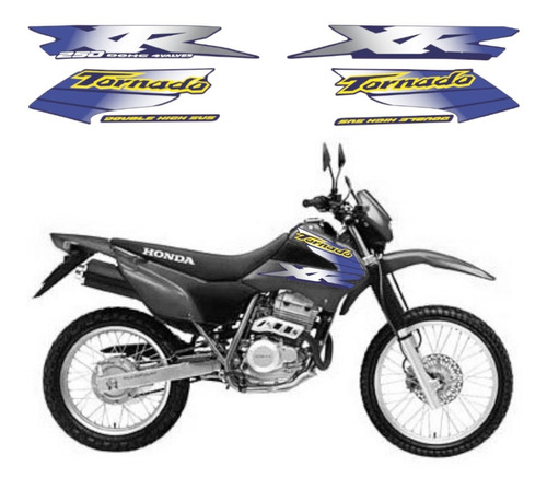 Adesivos Para Honda Xr 250 Tornado 2003 Faixas