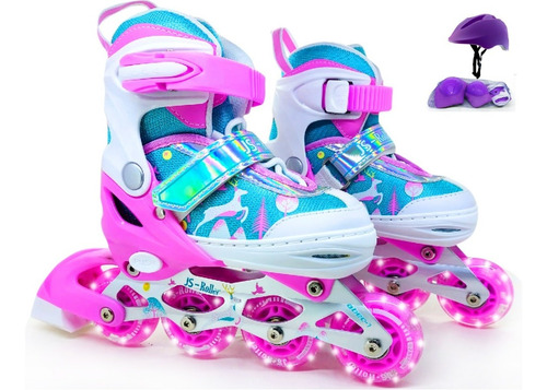 Patines Para Niños+protecciones+mochila+envio+regalo Gratis