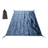 195×185cm Huella De Tienda Campaña Camping Lona Impermeable