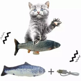 Pescado Electrico Juguete Para Gato + Obsequio 