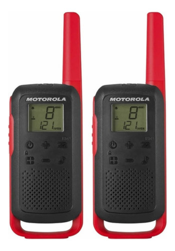 Rádio Comunicador Motorola Talkabout T210br Novo Preto +nf