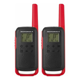 Rádio Comunicador Motorola Talkabout T210br Novo Preto +nf