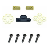 Gomas Conductoras De Silicon + 5 Tornillos Para Control Ps3