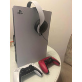 Playstation 5 Com Headset E Dois Controles + 10 Jogos (eafc)