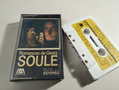 Ricardo Soule - Romances De Gesta - Cassette , Ind. Arg.