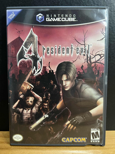 Resident Evil 4 Gamecube Nintendo Original