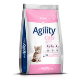 Alimento Agility Kitten 10kg Para Gato Cachorro Sabor Mix Tm