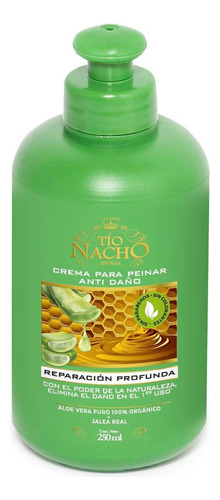 Tío Nacho Crema Para Peinar Aloe Vera X 250 Ml