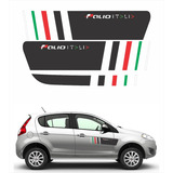 Adesivo Faixa Lateral Personalizado Fiat Palio Italia Ca4760