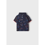 Mayoral Baby Boy Short Sleeve Polo 1106-59 Marino