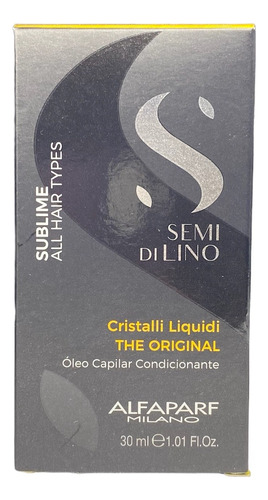 Oleo Capilar Cristalli Liquidi Semi Di Lino 15ml Alfaparf