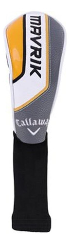 Funda Headcover Callaway Mavrik Hybrid Naranja/negro/gris