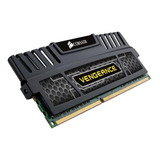 Memoria Ram Vengeance Gamer Color Negro 8gb 1 Corsair Cmz8gx3m1a1600c10