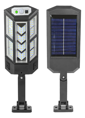 Lampara Para Exterior Solar Led De 40w Con Sensor De Luz
