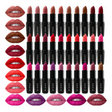 Kit 30 Labiales Bissu Humectantes Colección Completa Pack