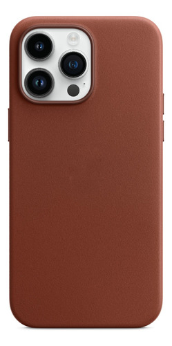 Capa Leather Case Com Magsafe Para iPhone 11 Ao 14 Pro Max