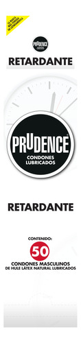 Prudence Retardante, Dispensador Con 50 Condones Lubricados