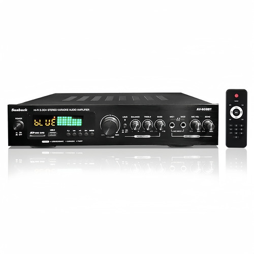  Sunbuck 608bt Amplificador De Audio 5.1 Canales Bluetooth 