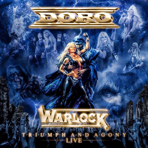 Doro Warlock Lp Triumph And Agony Live Vinil Colorido 2021