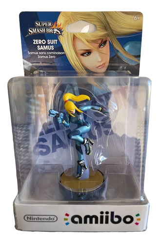 Zero Suit Samus - Amiibo - Super Smash Bros